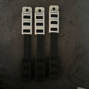 Lot of 3 knollhill mask extender black